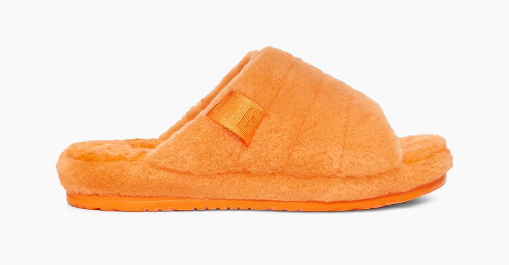 Ugg Slippers Canada - Ugg Men's Fluff You Orange